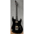 Luxxtone Guitars El Machete - Black over Sonic Blue aged