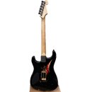 Luxxtone Guitars El Machete - Black over Red aged