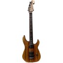Luxxtone Guitars Ghost extra lightweight ribboned black limba E-Gitarre
