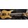 Luxxtone Guitars Ghost extra lightweight ribboned black limba E-Gitarre