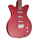 Danelectro 59 Triple Divine Guitar - Red