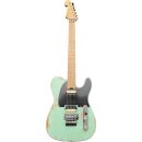 Luxxtone Guitars Choppa T - Sea Foam Green aged with...