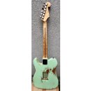 Luxxtone Guitars Choppa T - Sea Foam Green aged with Floyd Rose