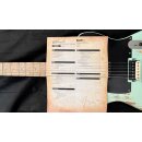 Luxxtone Guitars Choppa T - Sea Foam Green aged with Floyd Rose