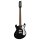 Danelectro 66-12  Black 12-string Electric Guitar