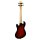 KALA UB SB TB FS U-Bass Solid Body 4-String Fret Solid Body E-Bass inkl. Bag, tobacco burst