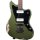 Luxxtone Guitars Choppa J -  Army Green over White P90 E-Guitar