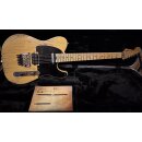 Luxxtone Guitars T-REXX Butterscotch heavy aged with Floyd Rose