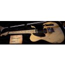 Luxxtone Guitars T-REXX Butterscotch heavy aged with Floyd Rose