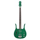 Danelectro 58 Red Hot Longhorn Bass Jade Top Bassgitarre