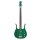 Danelectro 58 Red Hot Longhorn Bass Jade Top Bassgitarre