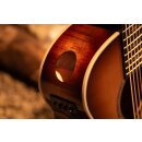 Ibanez AE3007FMHT Tobacco Edge Burst High Gloss  7-String Electro-Acoustic Guitar B-Stock