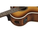 Ibanez AE3007FMHT Tobacco Edge Burst High Gloss  7-String Electro-Acoustic Guitar B-Stock