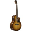 Ibanez AE3007FMHT Tobacco Edge Burst High Gloss  7-String Electro-Acoustic Guitar B-Stock