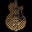 Duesenberg DCR-CKB-Starplayer CBR, Gold-Leaf Checkerboard incl. Case