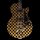 Duesenberg DCR-CKB-Starplayer CBR, Gold-Leaf Checkerboard incl. Case