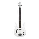 Danelectro 58 Hot Longhorn Bass White Bassgitarre