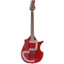 Danelectro Sitar Red Metal Flake Coral Sitar Reissue