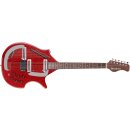 Danelectro Sitar Red Metal Flake Coral Sitar Reissue