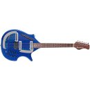 Danelectro Sitar Blue Metal Flake Coral Sitar Reissue