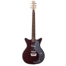 Danelectro Classic 59 Maroon Silver Glitter E-Gitarre