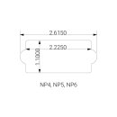 Nordstrand Pickups NP4A Black Tonabnehmer für E-Bass