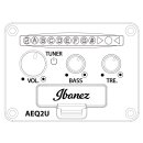 IBANEZ EWP17M1E-SFO Piccolo Elektro-Akustik-Gitarre, soda float open pore