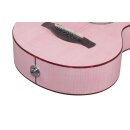 IBANEZ EWP17M2E-SMO Piccolo 6 String Elektro-Akustik-Gitarre, Strawberry Milk Open Pore