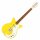 Danelectro Stock 59 Yellow E-Gitarre – Vintage Style mit Lipstick Pickups