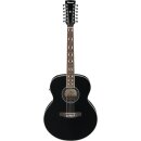 Ibanez AJ7012M1E-BK 12-string Westerngitarre Black High...