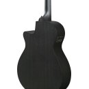 Ibanez AEG621-BOT AEG Elektro-Akustik-Gitarre, Black Out