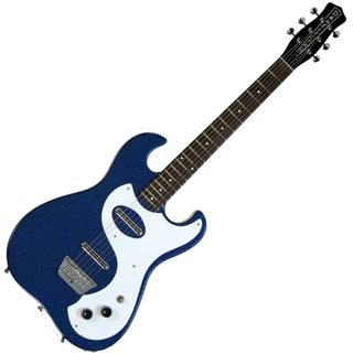 Danelectro 63 Guitar Blue Metal Flake