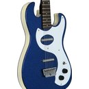 Danelectro 63 Guitar Blue Metal Flake