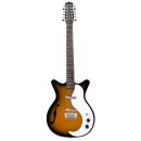 Danelectro 12 String 59 DC Hollow Body Tobacco SB E-Gitarre