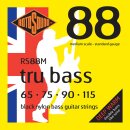 Rotosound RS88M Black Nylon Bass Saiten