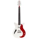 Danelectro D59M Spruce White Pearl RED