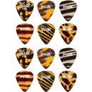 Snark Picks Celluloid 12er Pack Med.Heavy 0.88