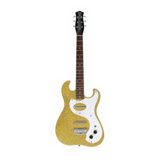 Danelectro 63 Guitar Gold Metal Flake