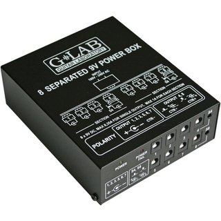 G LAB PB-1 8 SEPARATED 9V POWER BOX