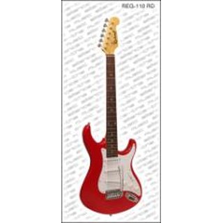 Richwood E-Gitarre STALLION STD/SSS Red