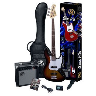 SX E-Bass Set BG2K 3TS