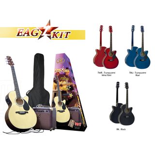 SX Western Guitar Set EAG1K/ NT