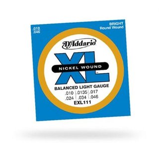DAddario EXL111 Balanced Light Gauge 010-46