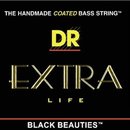 DR STRINGS BLACK BEAUTIES BKB45 045-105