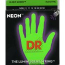 DR STRINGS HIDEF NEON GREEN NGB5-45  045 - 125