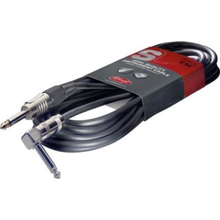 STAGG SGC6PLDL Instrumentenkabel 6m 6,3mm Klinke/Winkel