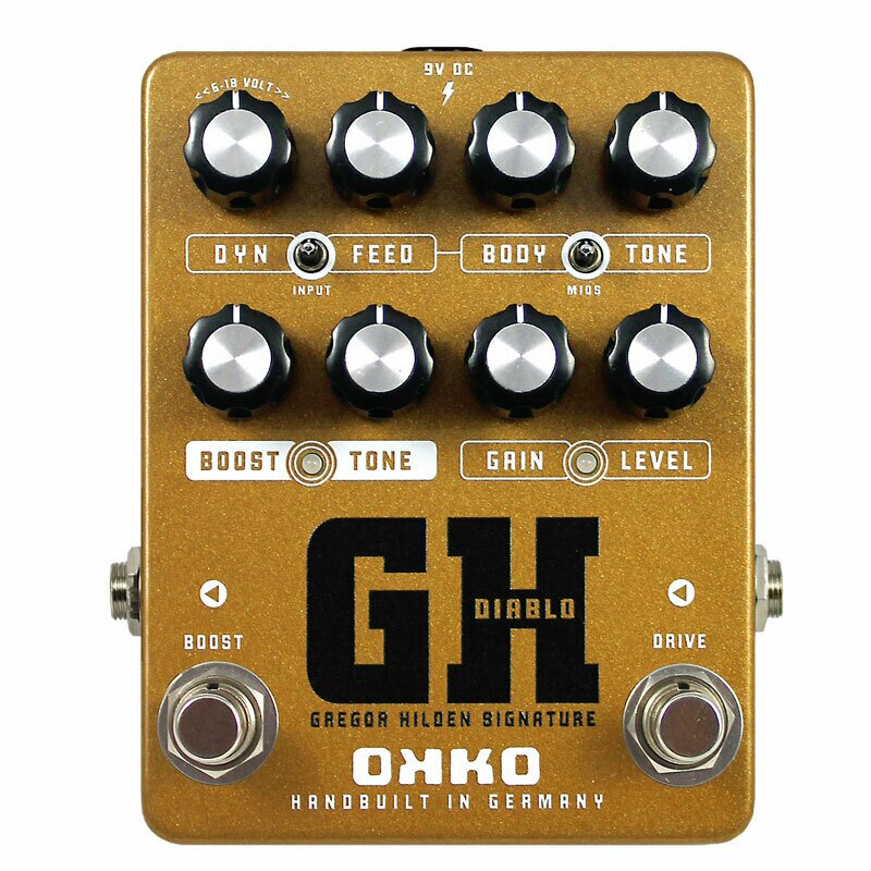 ＜かるお＞OKKO OverDrive  DiABLO GAIN ＋ OKKO Diablo Dual Overdrive Pedal, New Version! – Guitar