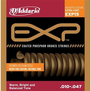 DAddario EXP15 Western 010-047 Saiten Coated Phosphor Bronze