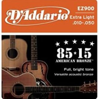DAddario EZ890 Saitensatz für Akustik-Gitarren, Bronze 009 - 045