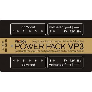 Vitoos VP3 power supply for effect pedals